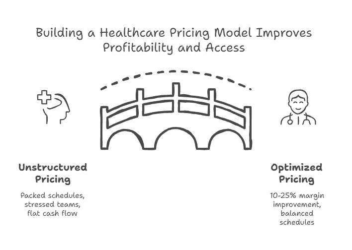 Healthcare pricing strategy tools for profitability and access.